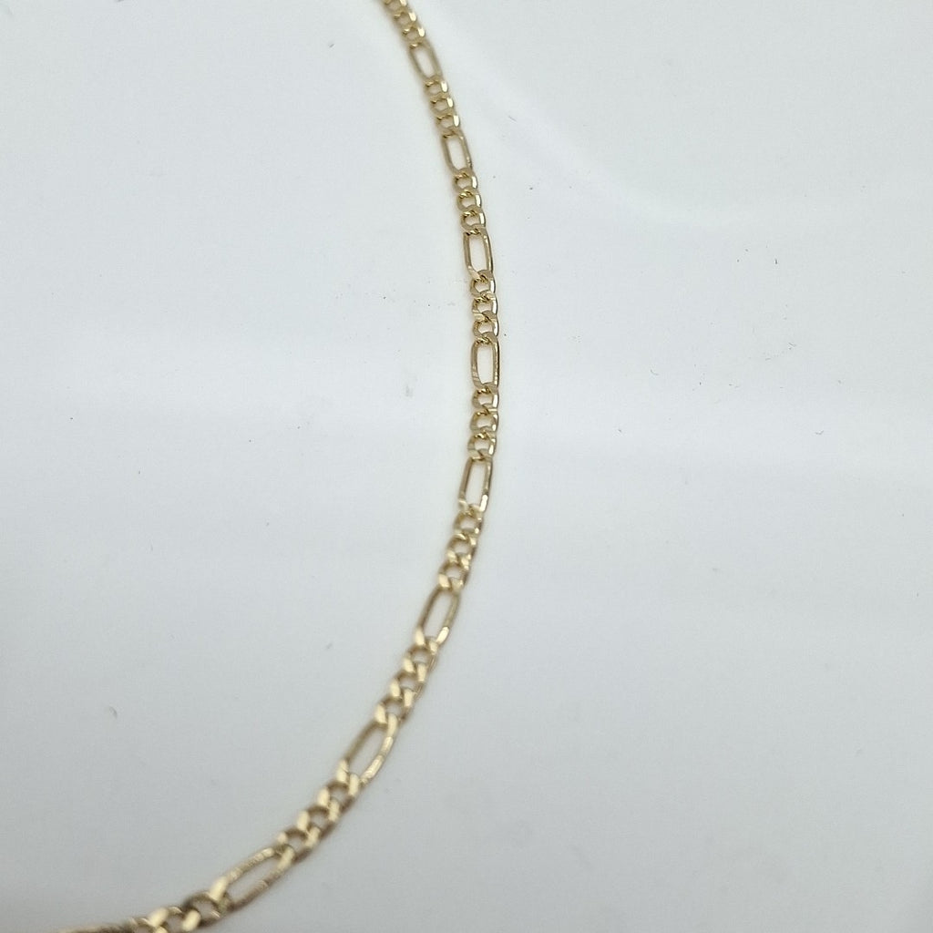 PULSERAS TEJIDO 3X1 ORO 14K 21 CM 1 GR (NUEVO)