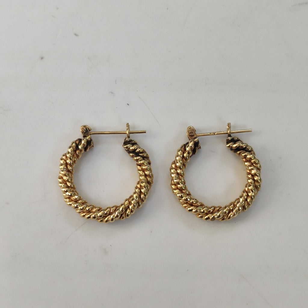 ARRACADAS PAR ORO 14 K 3,40 GRMS (SEMINUEVO)