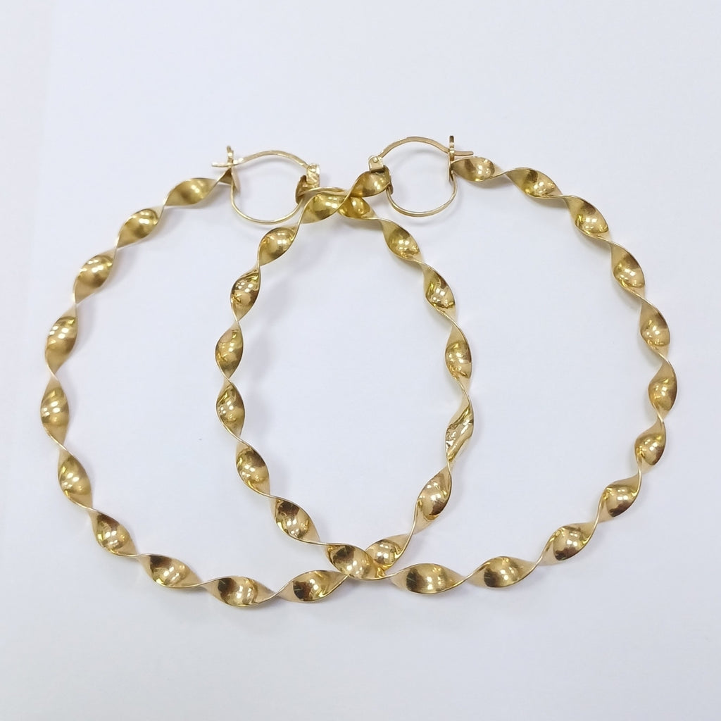 ARRACADAS PAR ORO 18 K 19,20 GRMS (SEMINUEVO)