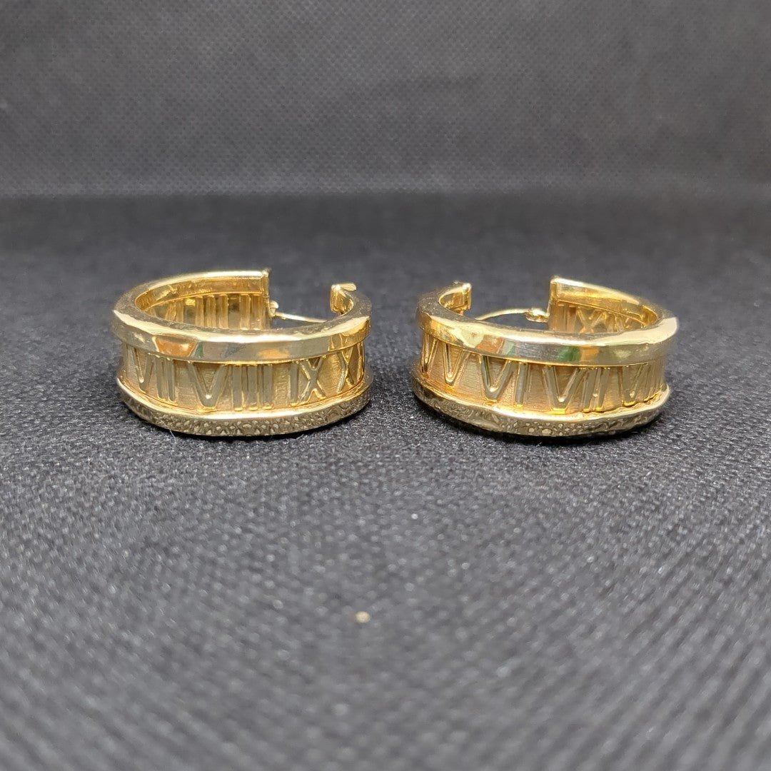 ARRACADAS PAR ORO 14 K 13,10 GRMS (SEMINUEVO)