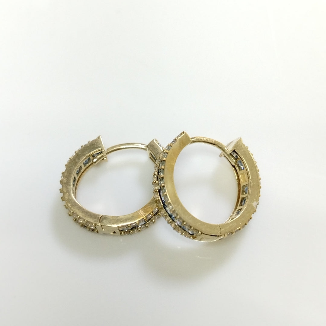 ARETES PAR ORO 14 K 4 GRMS (SEMINUEVO)