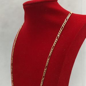 CADENAS 3X1 ORO 14K 60 CM 8.8 GR (NUEVO)