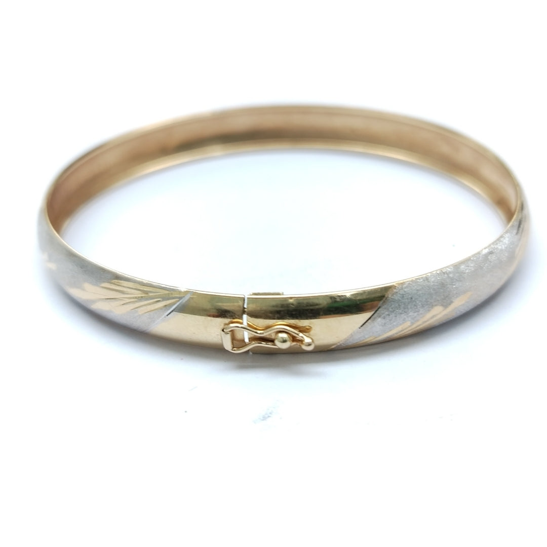PULSERA RIGIDA ORO 14 K 6,00 GRMS (SEMINUEVO)