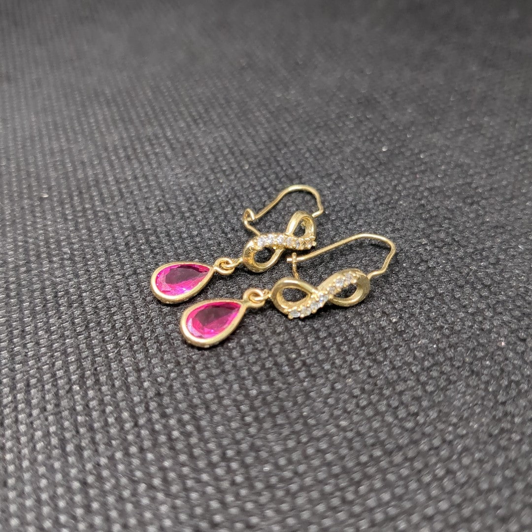 ARETES PAR ORO 10 K 1.8 GRMS (SEMINUEVO)