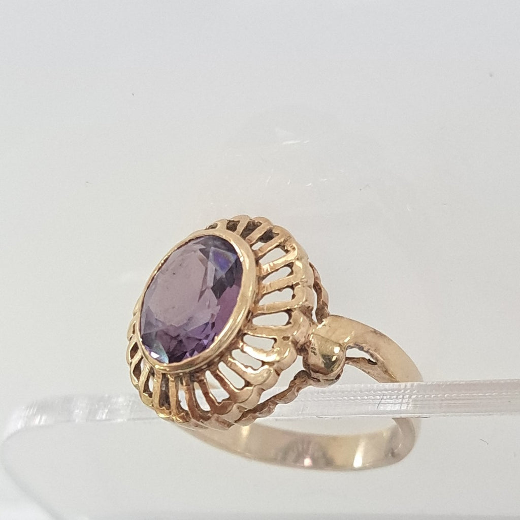 ANILLO ORO 14 K 4,00 GRMS (SEMINUEVO)