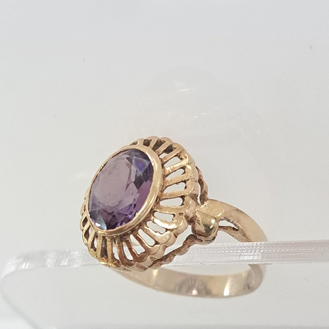 ANILLO ORO 14 K 4,00 GRMS (SEMINUEVO)