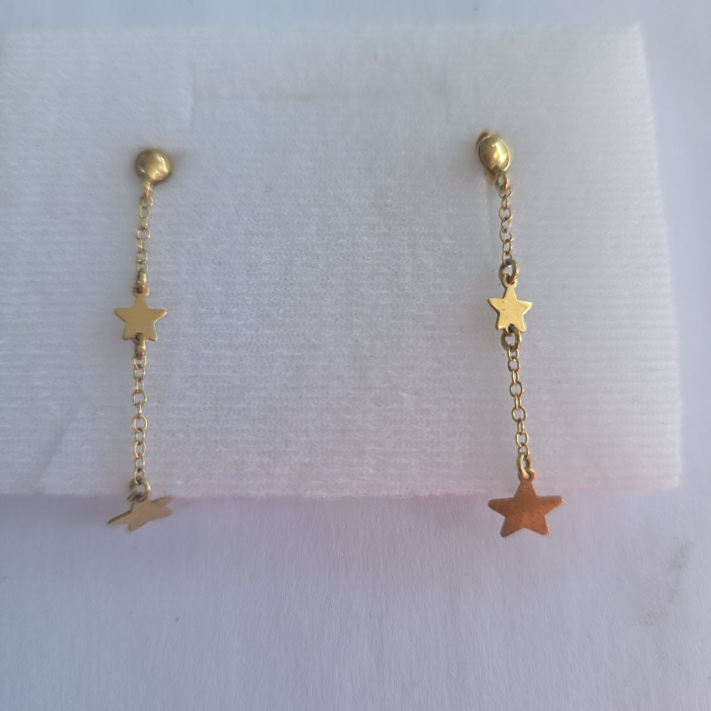 BROQUELES PAR ORO 14 K 1.5 GRMS (SEMINUEVO)