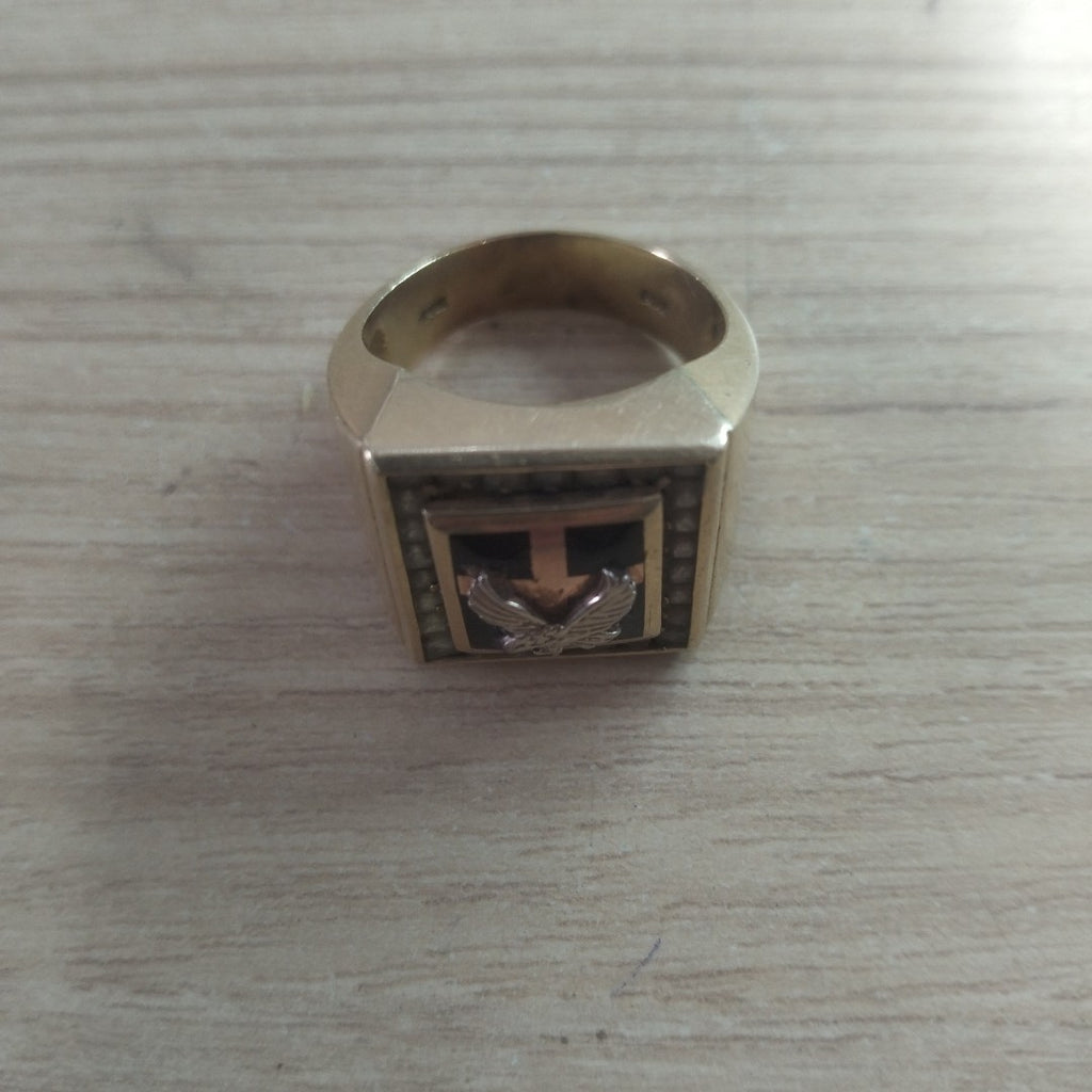 ANILLO ORO 14 K 13 GRMS (SEMINUEVO)