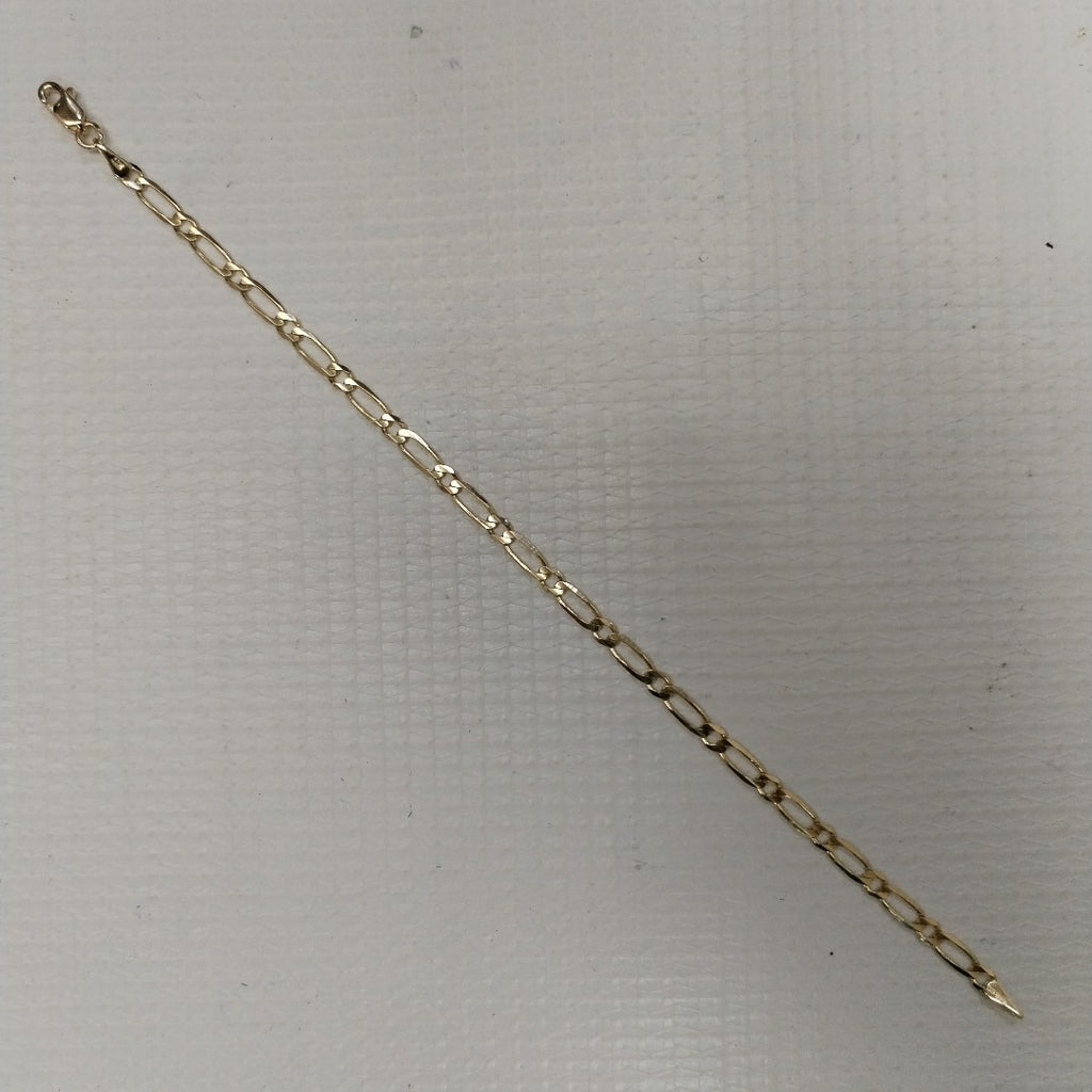 PULSERAS 1X1 ORO 14K 18 CM 2.7 GR (NUEVO)