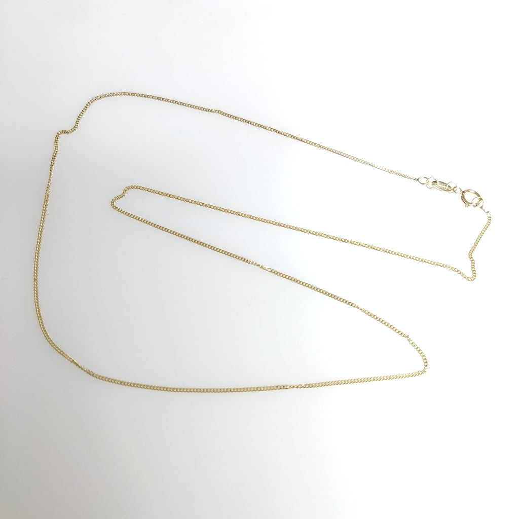 CADENAS TEJIDO BARBADA ORO 10K 50 CM 1.7 GR (NUEVO)