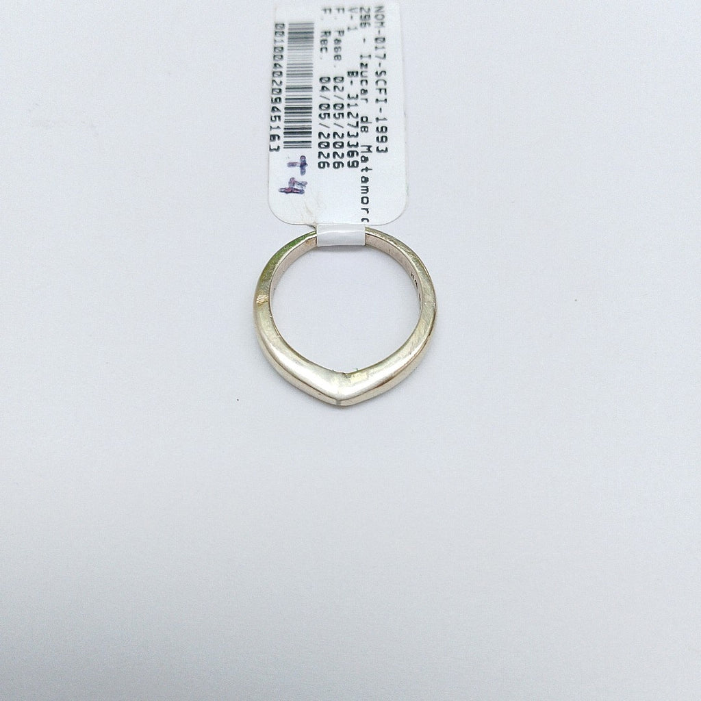 ANILLITO ORO BLANCO 14 K 3.3 GRMS (SEMINUEVO)