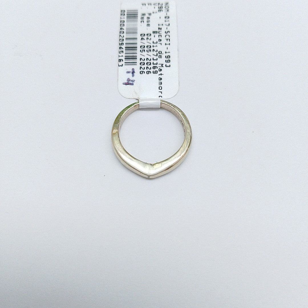 ANILLITO ORO BLANCO 14 K 3.3 GRMS (SEMINUEVO)