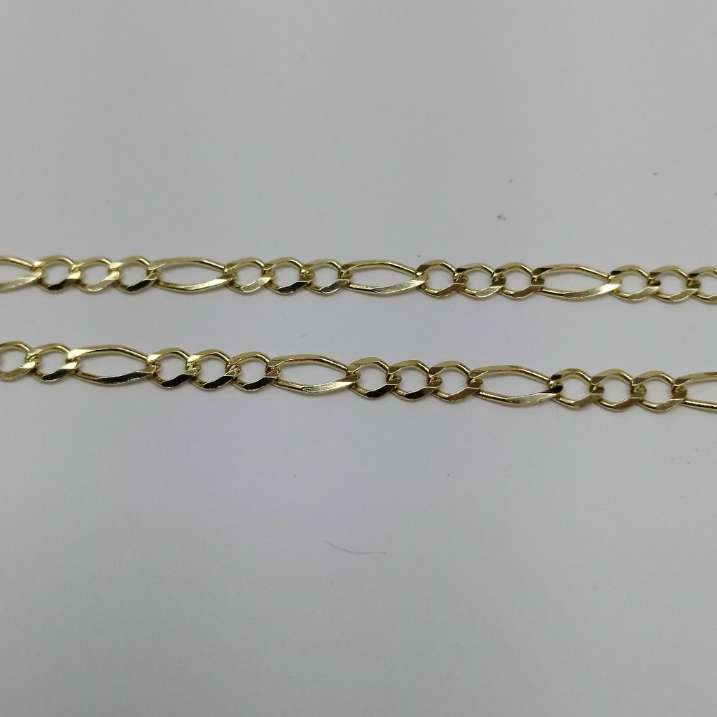 CADENAS TEJIDO 3X1 ORO 10K 50 CM 6.4 GR (NUEVO)