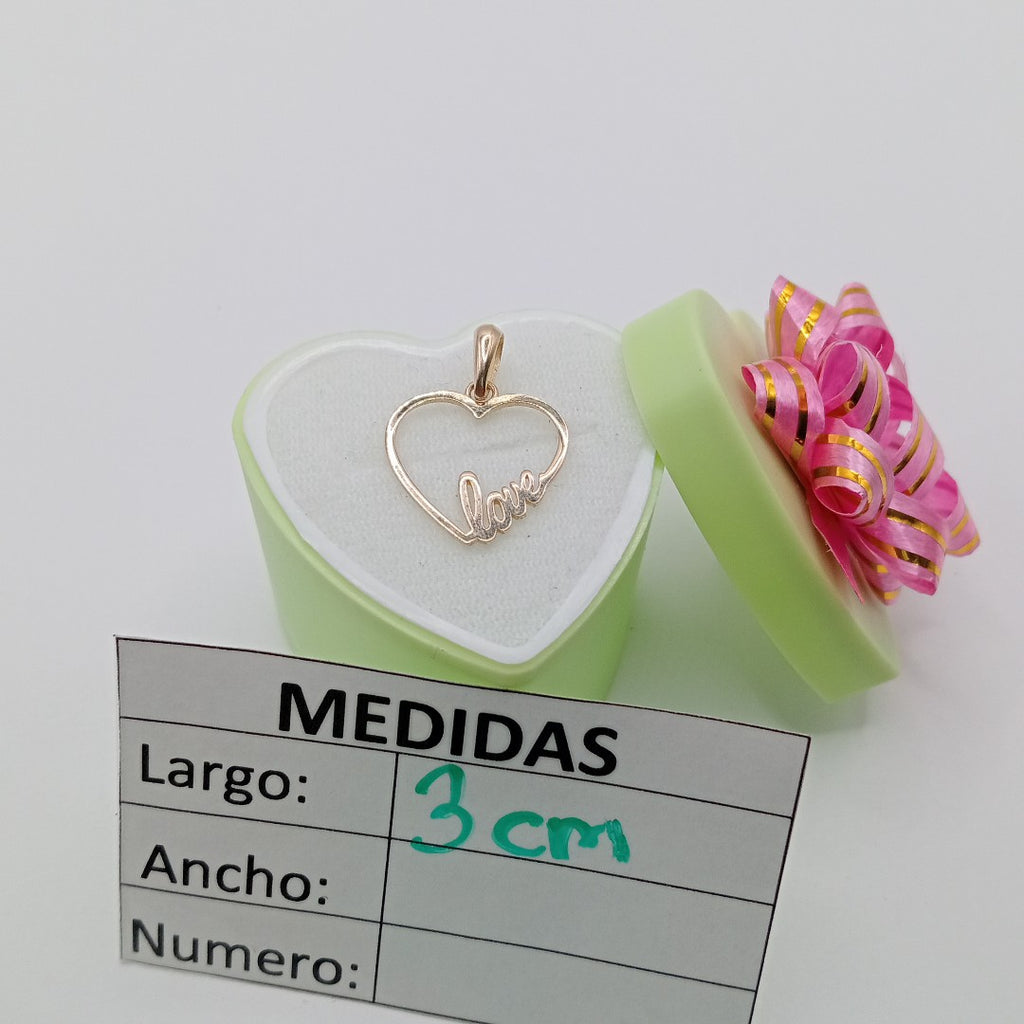 DIJES CORAZON ORO 10K 0.8 GR (NUEVO)