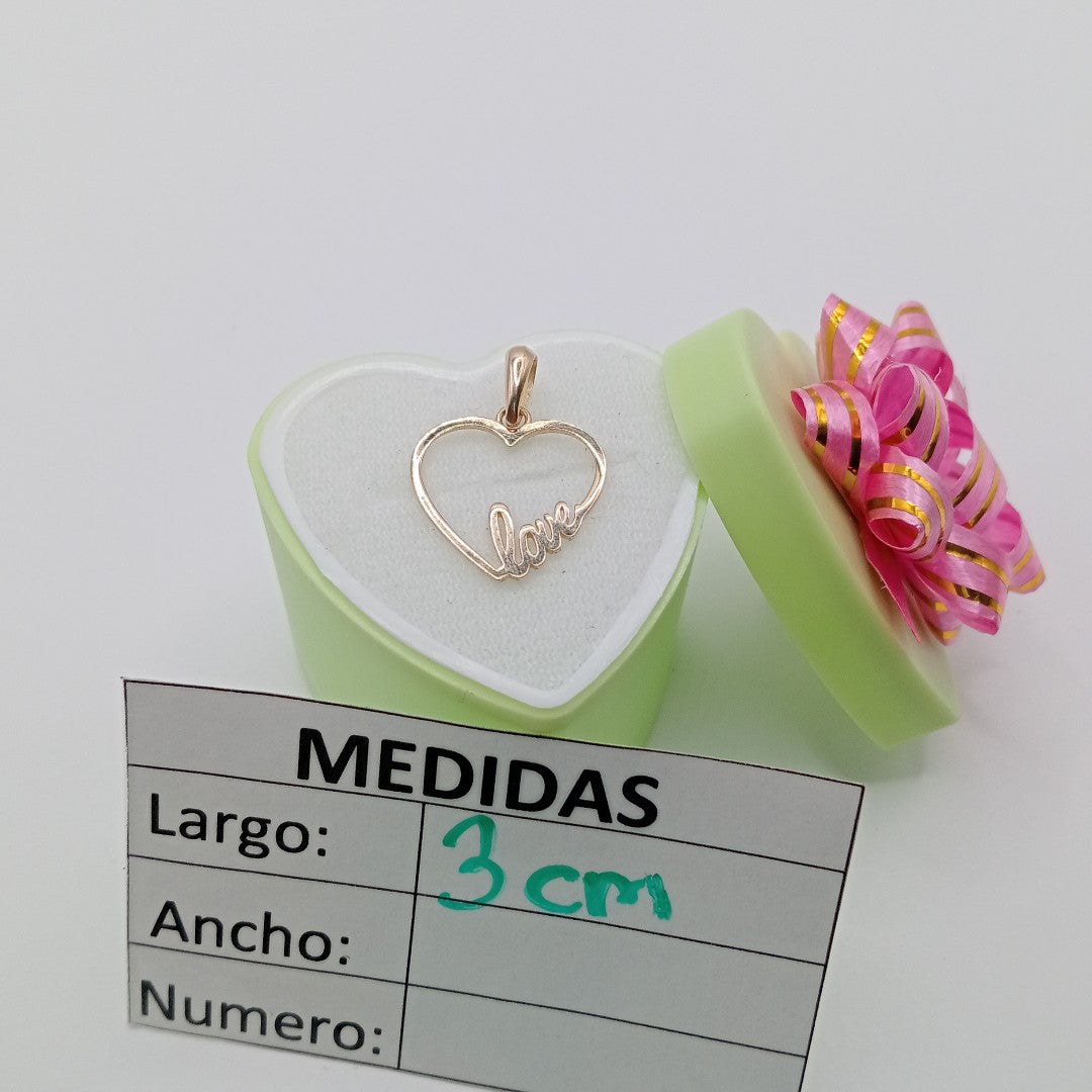 DIJES CORAZON ORO 10K 0.8 GR (NUEVO)