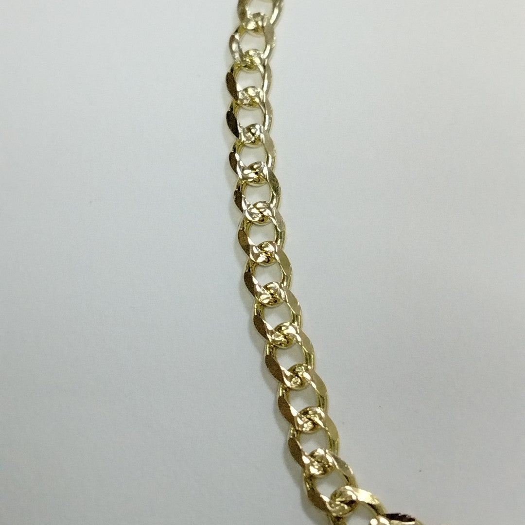 PULSERAS BARBADA ORO 14K 21 CM 5.3 GR (NUEVO)