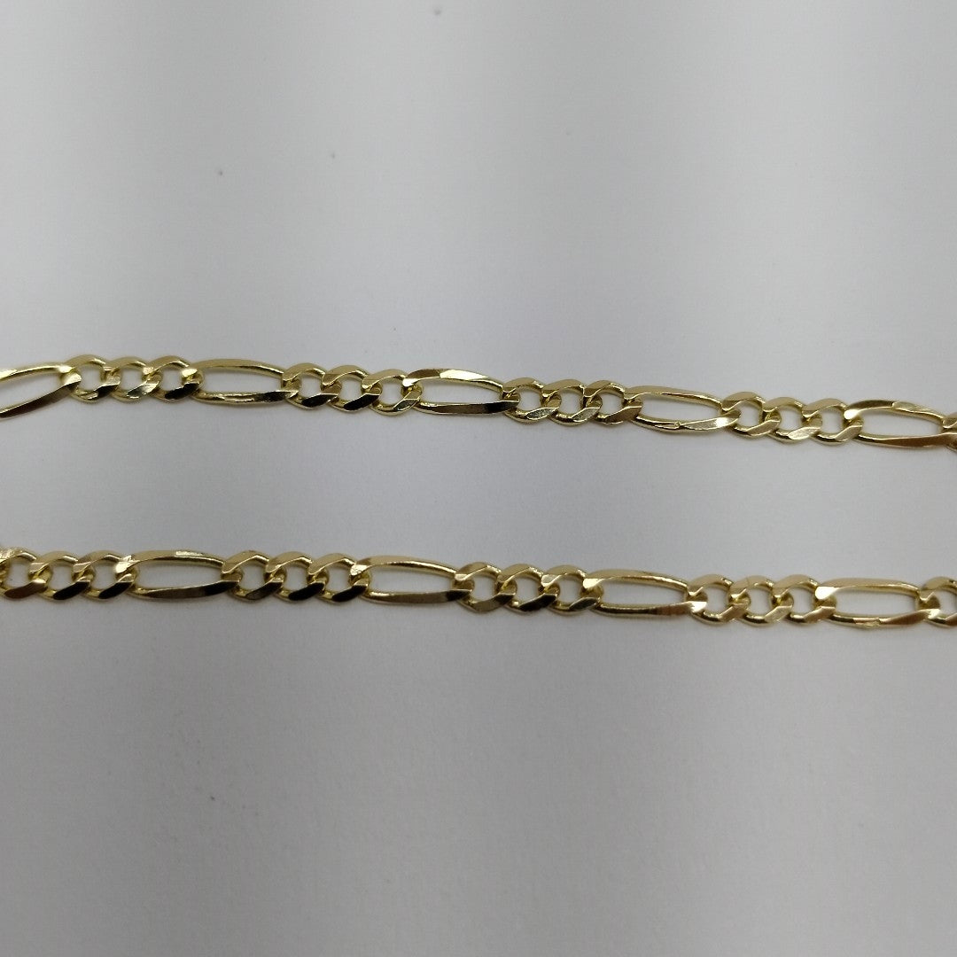 PULSERAS TEJIDO 3X1 ORO 14K 18 CM 1.9 GR (NUEVO)
