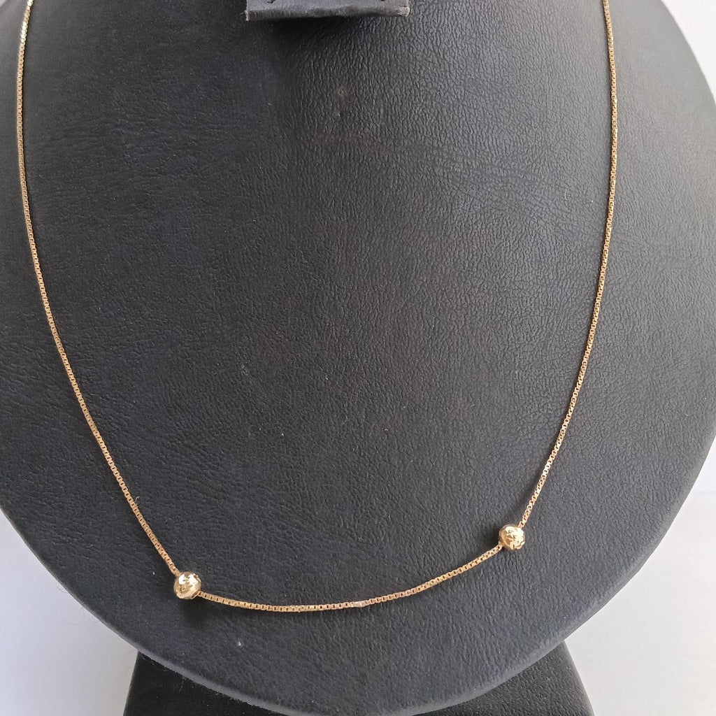 GARGANTILLA ORO 14 K 1.9 GRMS (SEMINUEVO)
