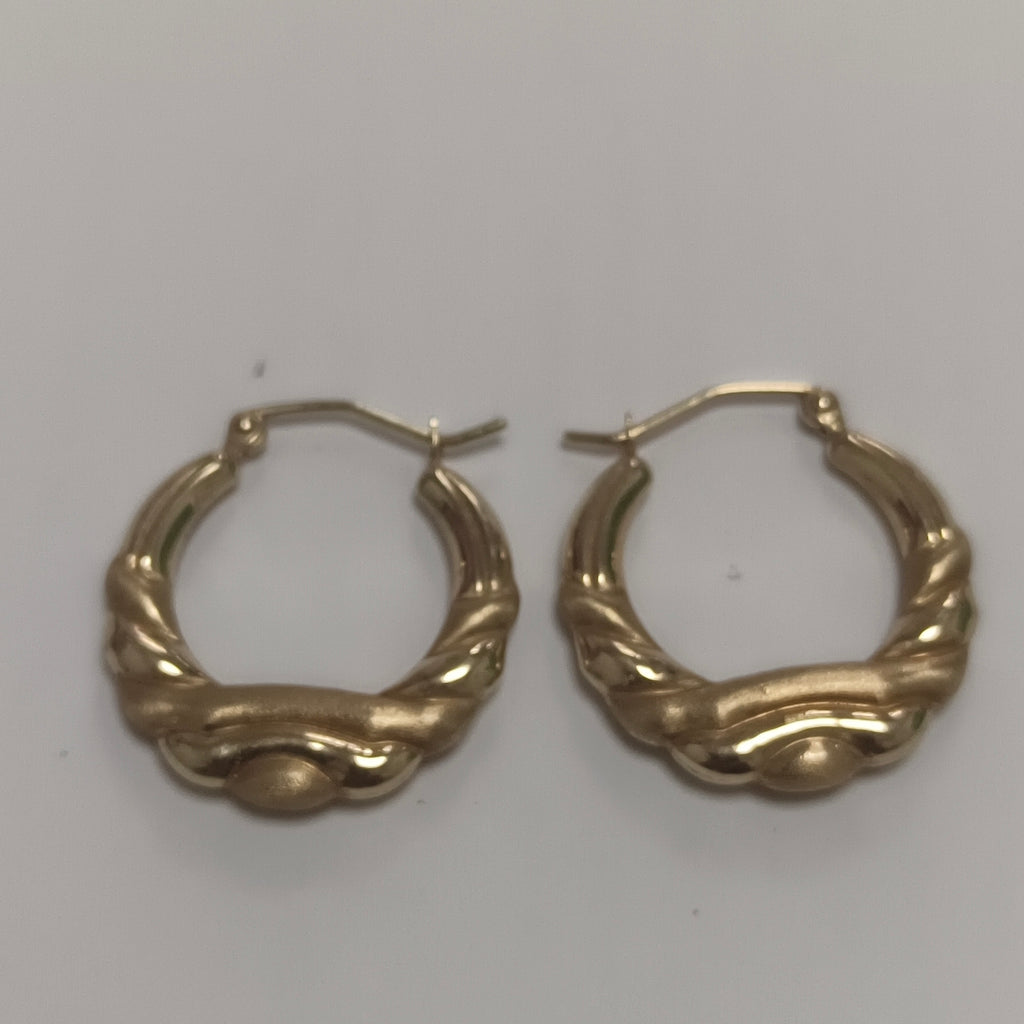 ARRACADAS PAR ORO 14 K 1 GRMS (SEMINUEVO)