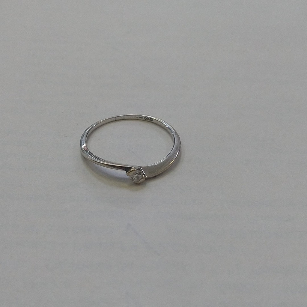ANILLITO ORO BLANCO 18 K 1.4 GRMS (SEMINUEVO)