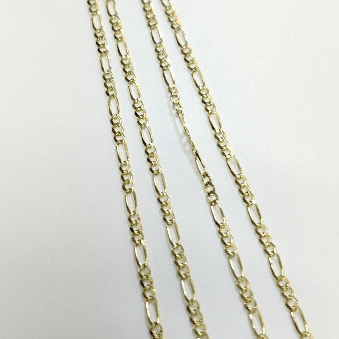 CADENAS 3X1 ORO 14K 55 CM 5.2 GR (NUEVO)