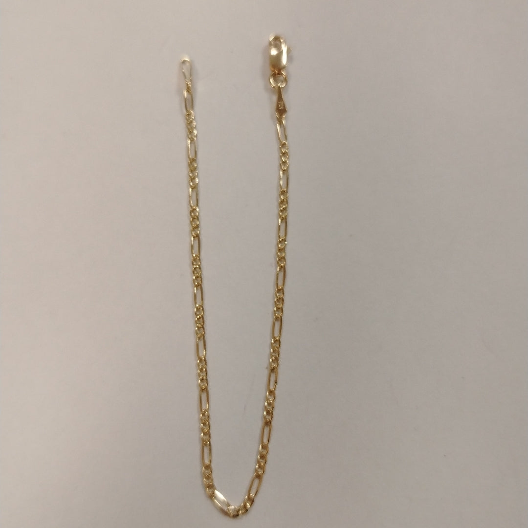 PULSERAS 3X1 ORO 14K 18 CM 1.5 GR (NUEVO)