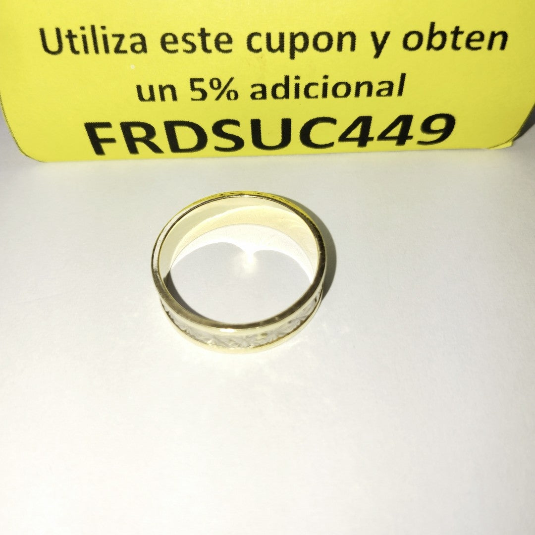 ANILLITO ORO, ORO COMBINADO 14 K 5.3 GRMS (SEMINUEVO)
