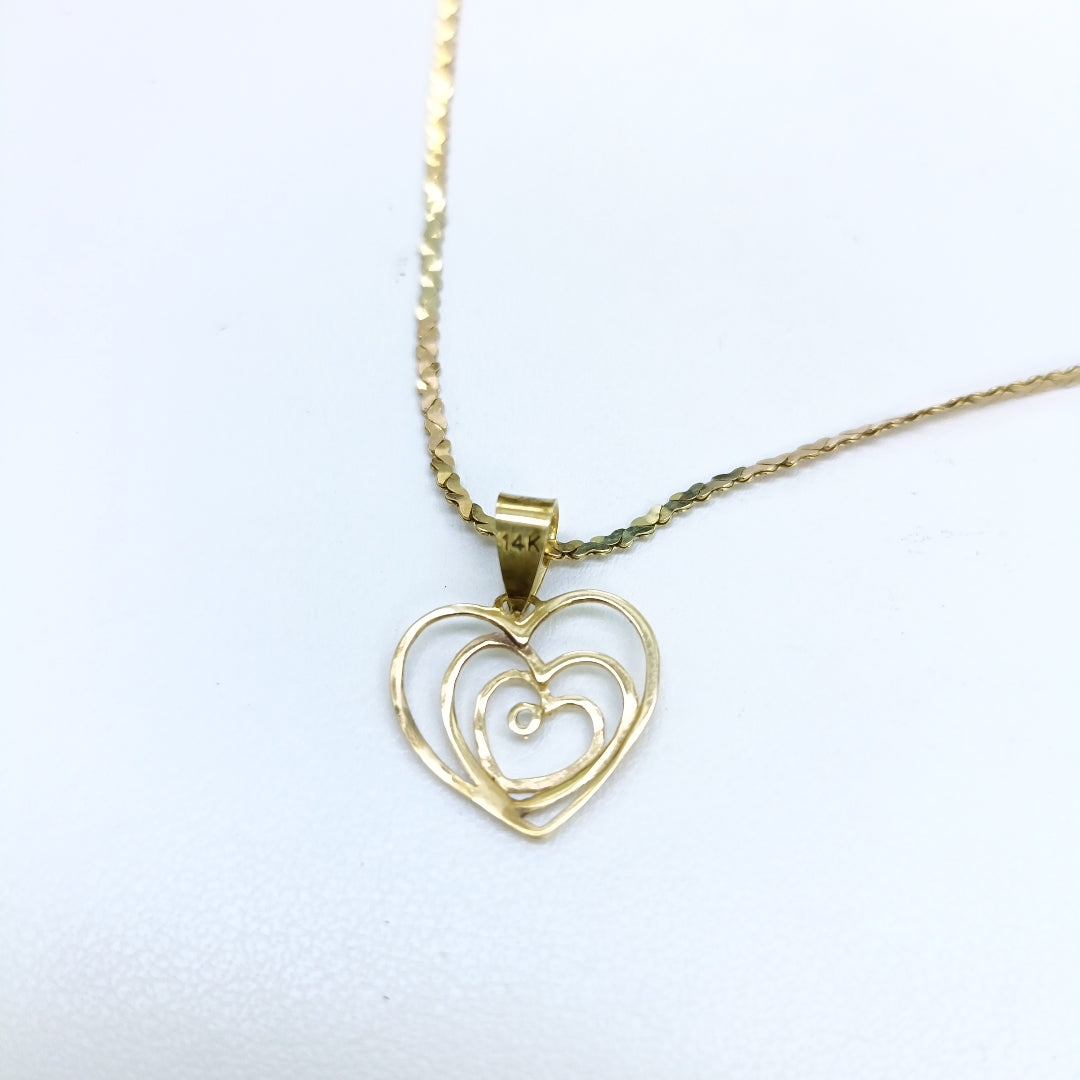 GARGANTILLA ORO 14 K 3.2 GRMS (SEMINUEVO)