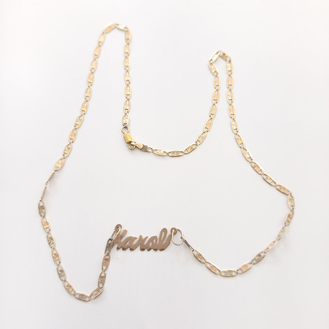 CADENA ORO 14 K 5,30 GRMS (SEMINUEVO)