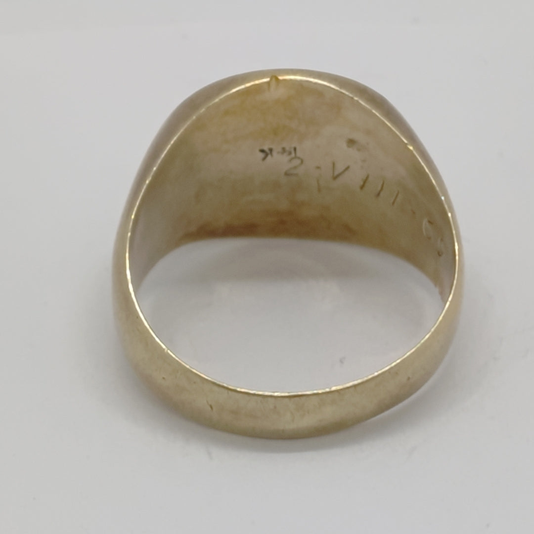 ANILLO CONMEMORATIVO ORO 8 K 9,80 GRMS (SEMINUEVO)