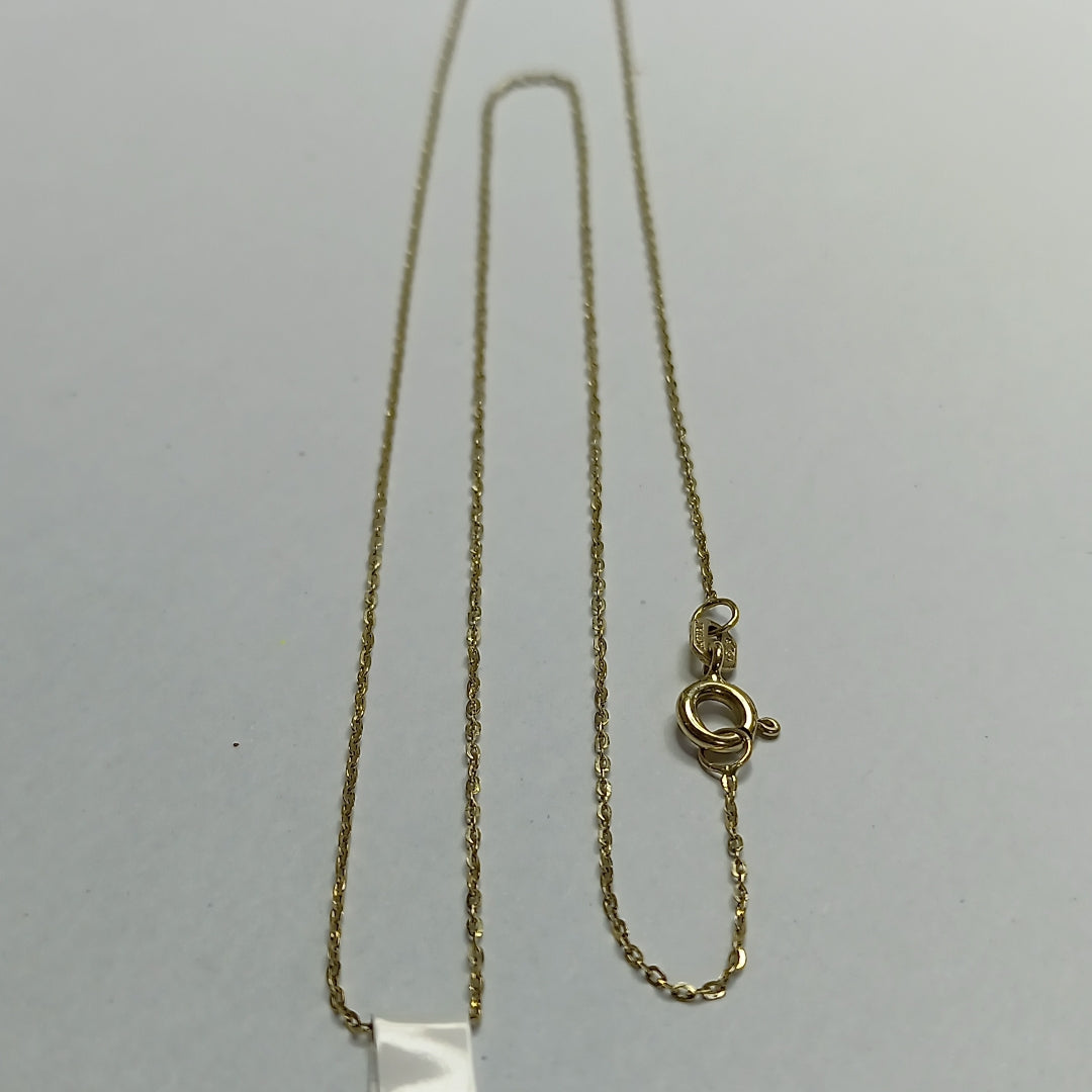 CADENA ORO 14 K 0.8 GRMS (SEMINUEVO)