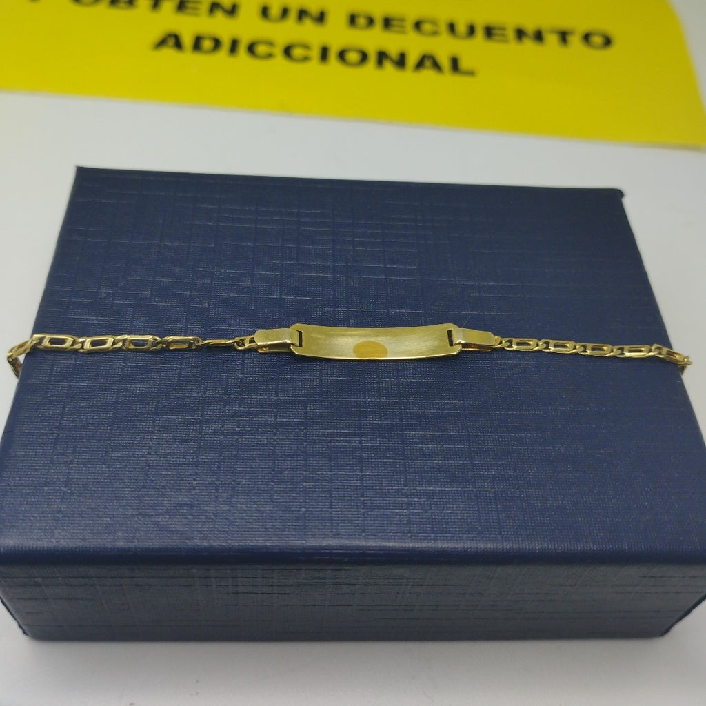 ESCLAVA ORO 14 K 2.3 GRMS (SEMINUEVO)