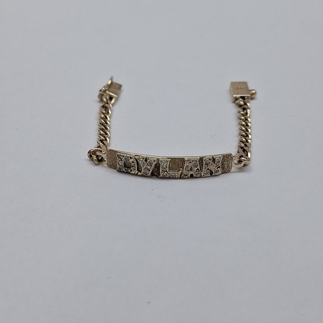 ESCLAVA ORO 14 K 6,70 GRMS (SEMINUEVO)