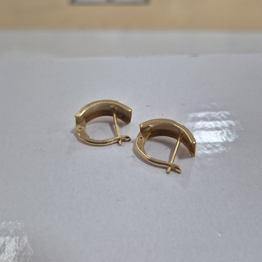 ARETES PAR ORO 18 K 2,00 GRMS (SEMINUEVO)