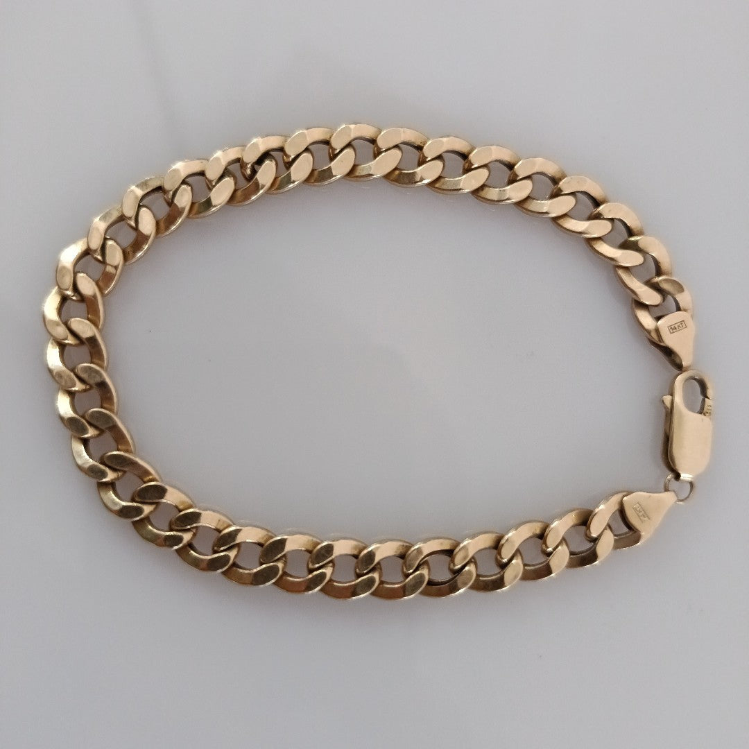 PULSERA ORO 14 K 8.6 GRMS (SEMINUEVO)