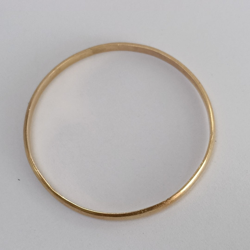 PULSERA RIGIDA ORO 10 K 6,60 GRMS (SEMINUEVO)