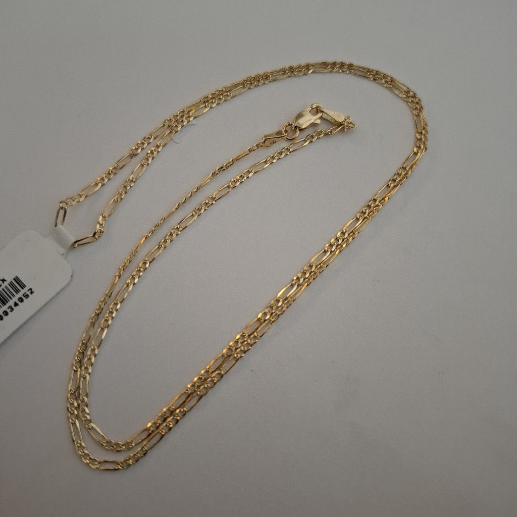 CADENAS 3X1 ORO 14K 55 CM 4 GR (NUEVO)