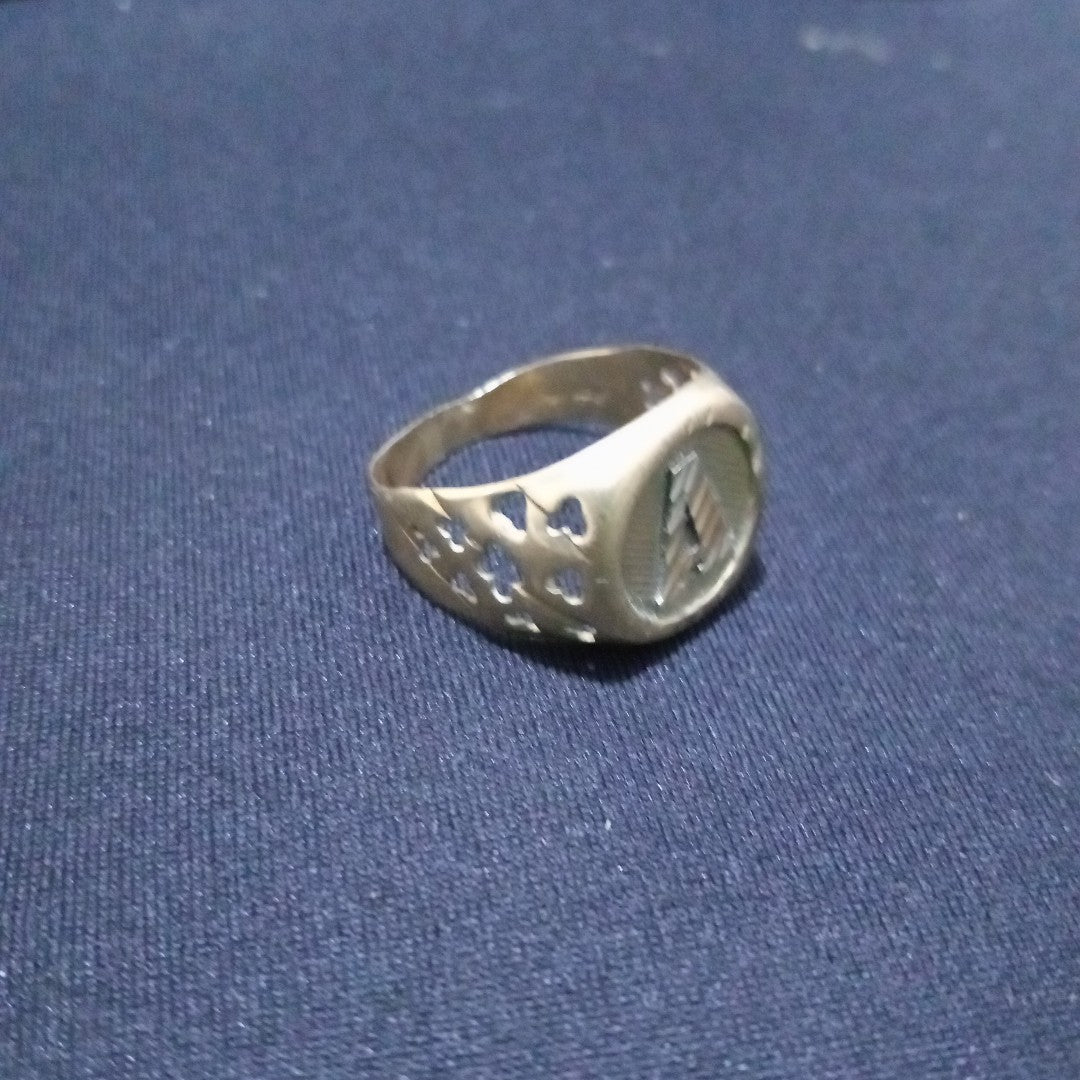ANILLO ORO 10 K 3.3 GRMS (SEMINUEVO)