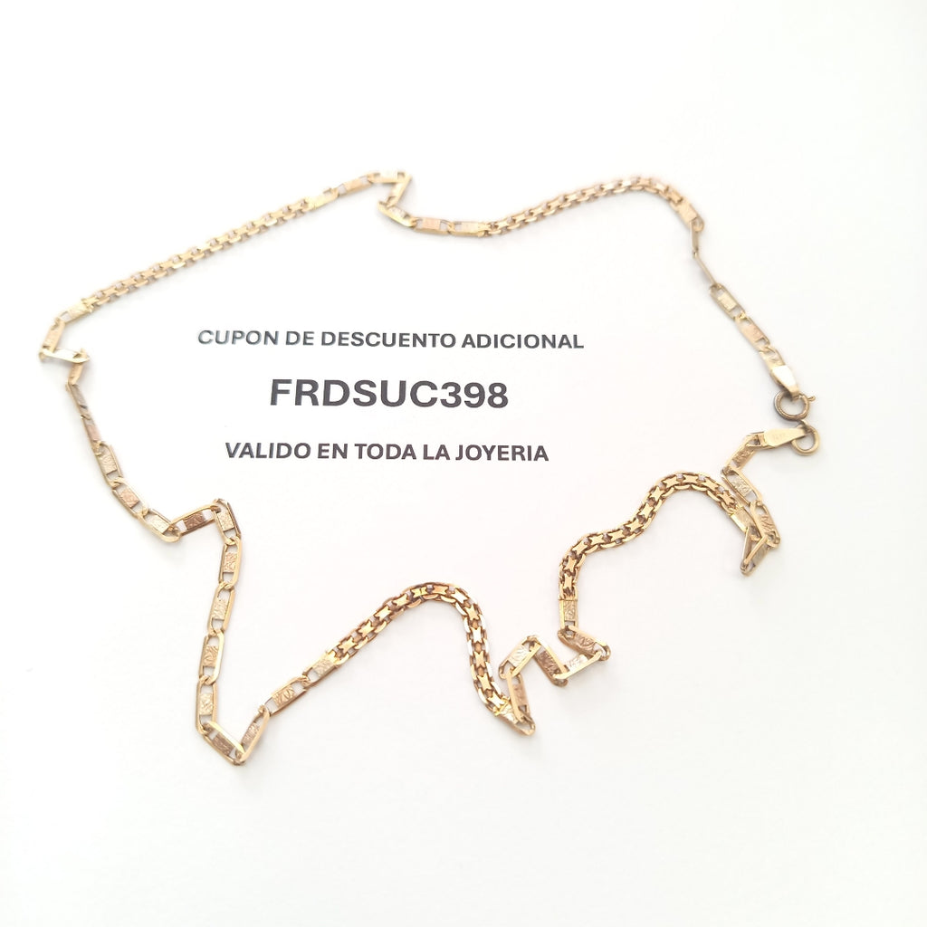 CADENA ORO 14 K 7,00 GRMS (SEMINUEVO)