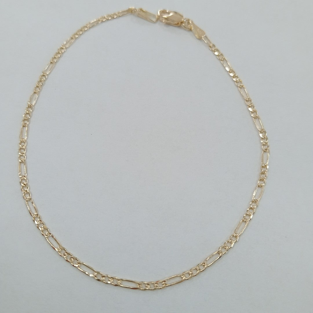 PULSERA 3X1 ORO 14K 21 CM 1.7 GR (NUEVO)
