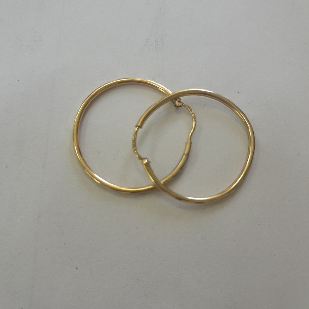 ARRACADAS PAR ORO 10 K 1.5 GRMS (SEMINUEVO)