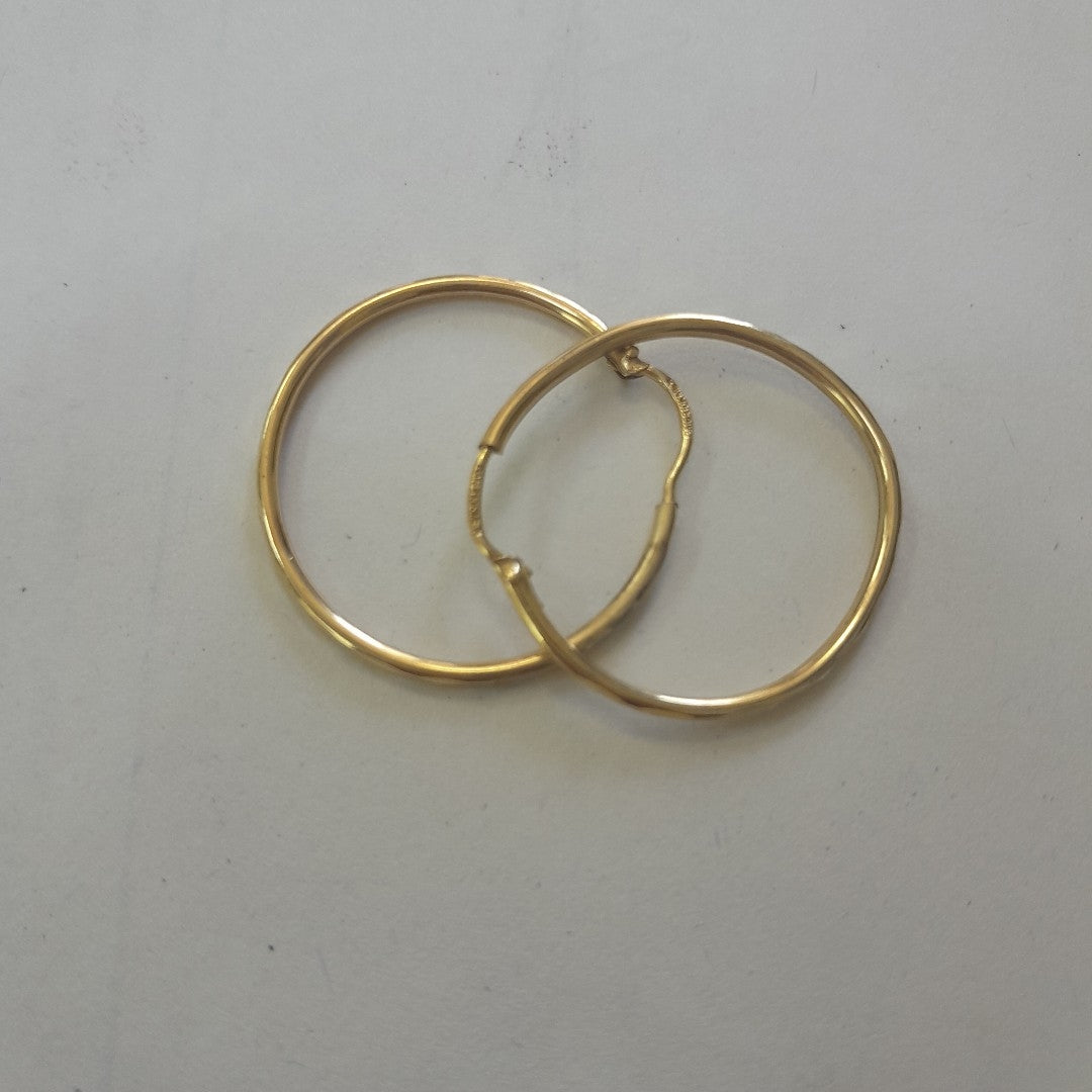 ARRACADAS PAR ORO 10 K 1.5 GRMS (SEMINUEVO)