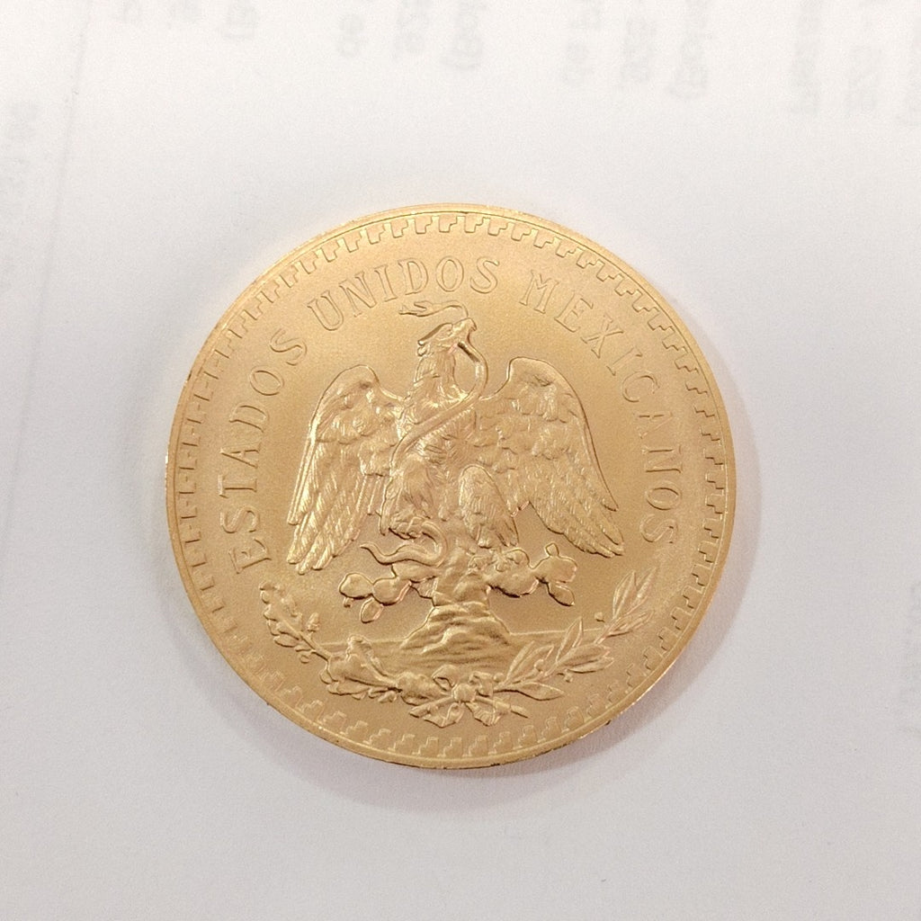 K1 41,60 GRMS 21 K IDENTIFICACIÓN MONEDA NOMINATIVA MONEDAS PESOS 50 PESOS (SEMINUEVO)