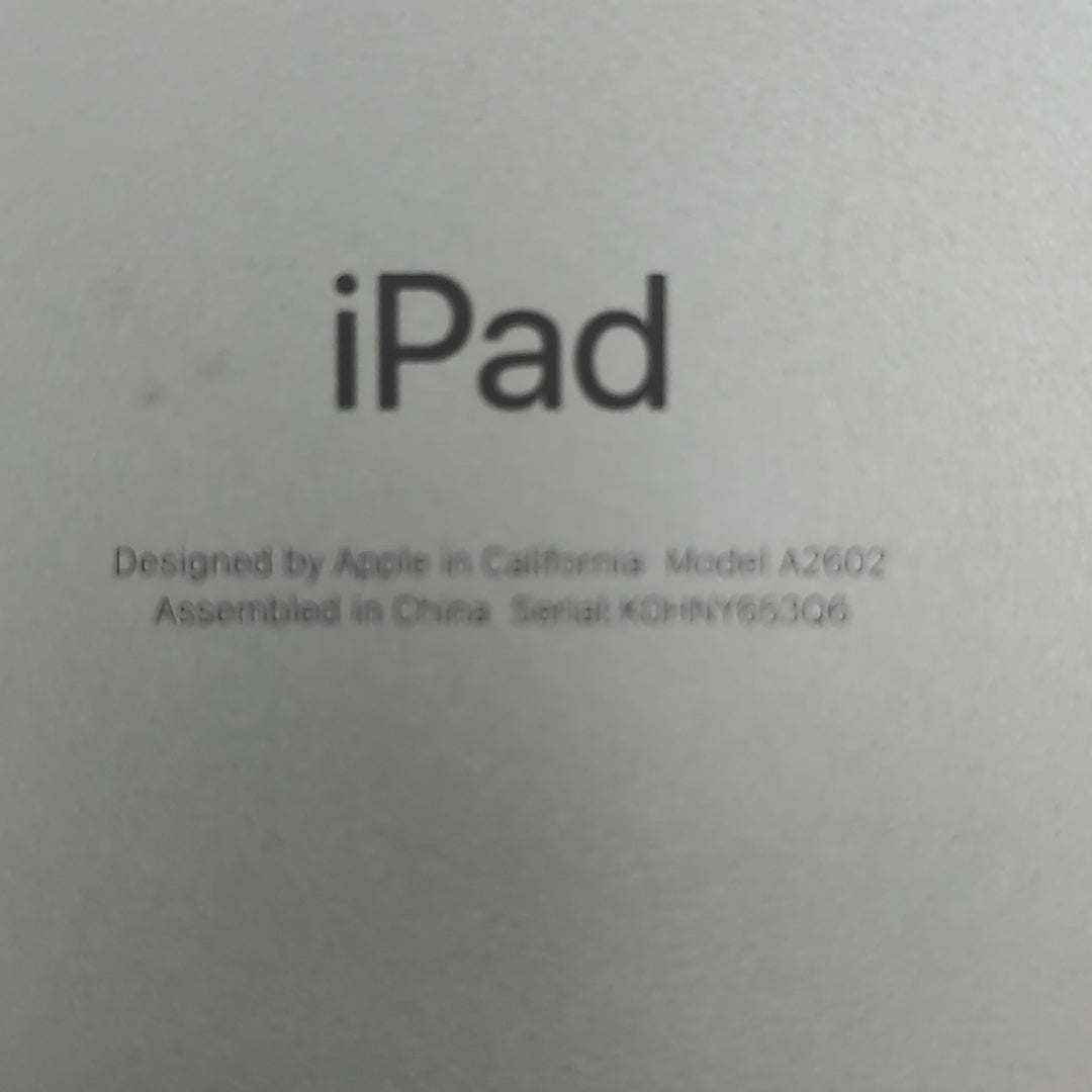 TABLETA APPLE IPAD 9 A2602 256 GB 3 GB RAM (SEMINUEVO)