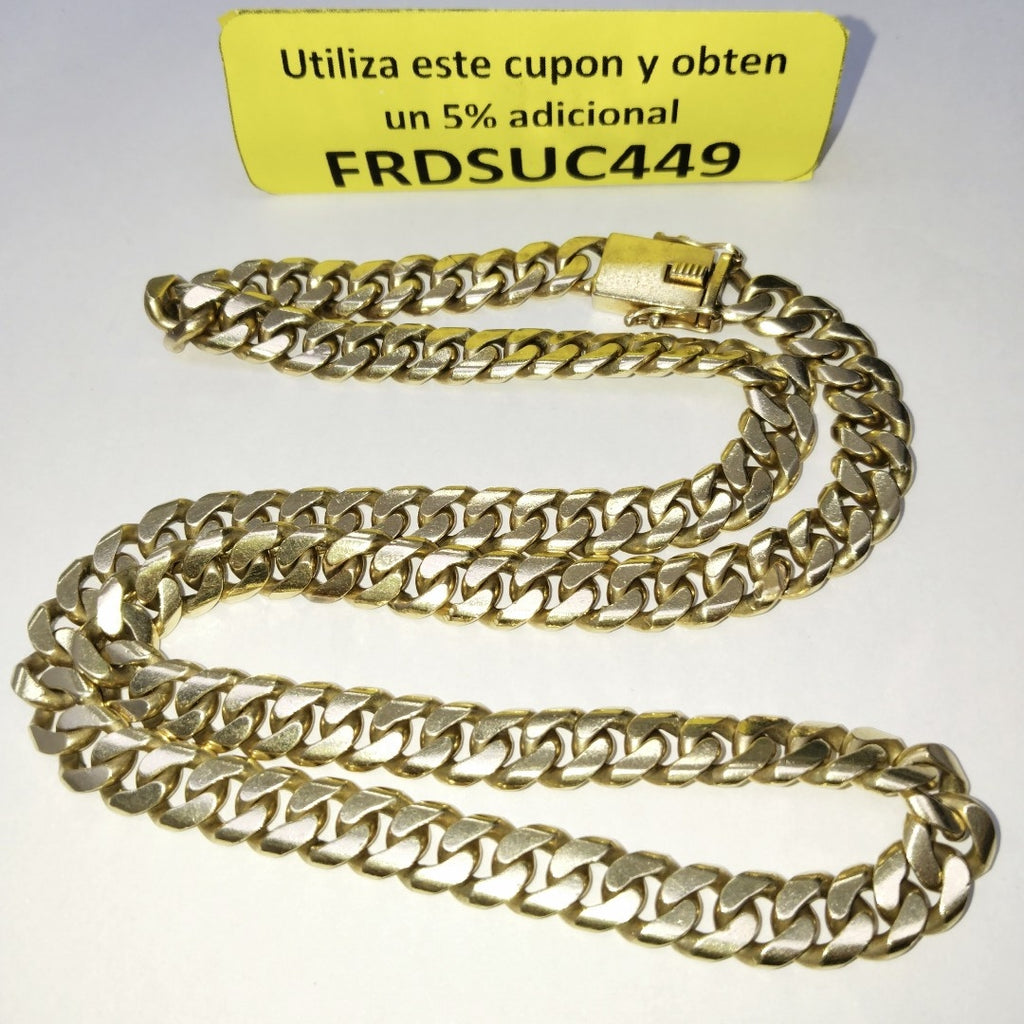 CADENA ORO 14 K 122.7 GRMS (SEMINUEVO)