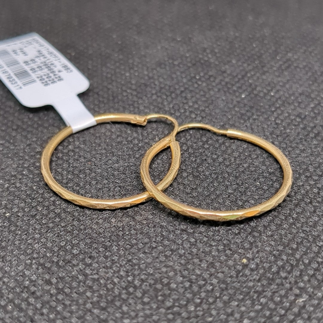 ARETES PAR ORO 14 K 2.1 GRMS (SEMINUEVO)
