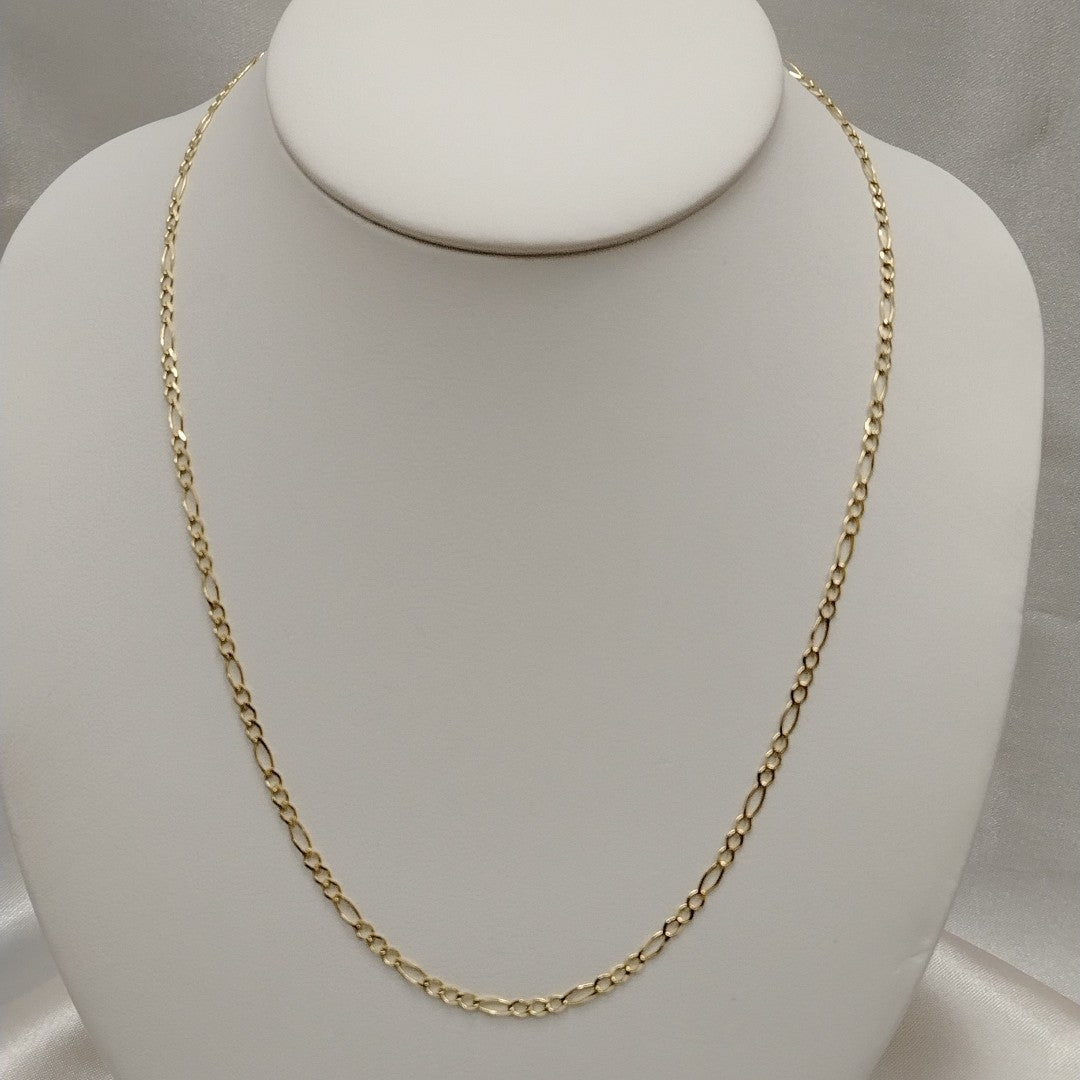 CADENAS TEJIDO 3X1 ORO 10K 50 CM 3.9 GR (NUEVO)