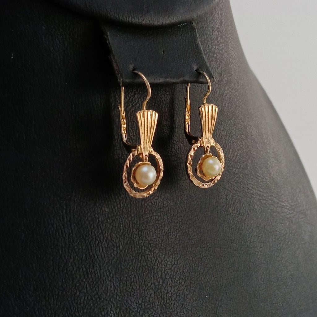 ARETES PAR ORO 10 K 2.2 GRMS (SEMINUEVO)