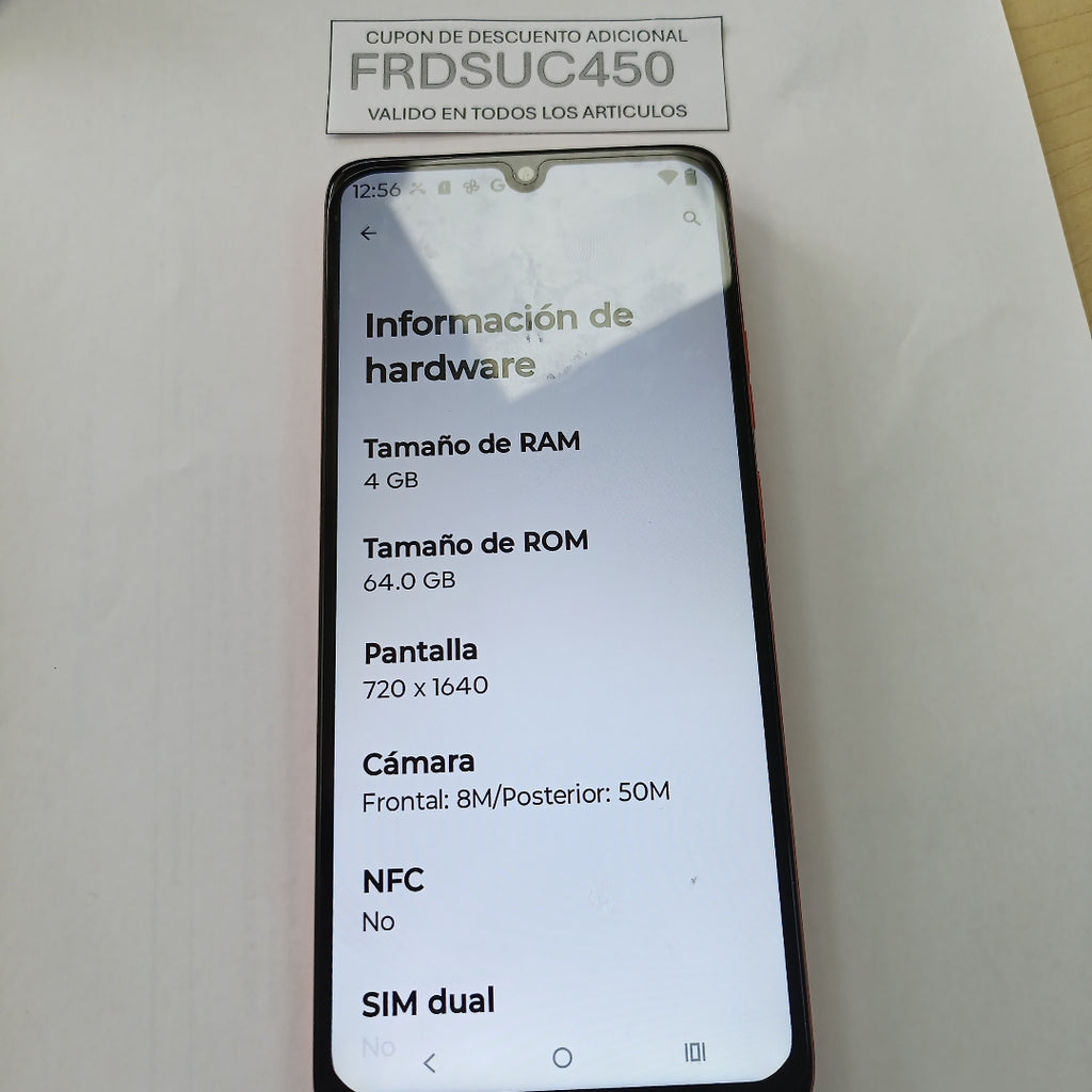 CELULAR MOTOROLA MOTO G06 XT2535-2 (2025) 64 GB 4 GB RAM (SEMINUEVO)