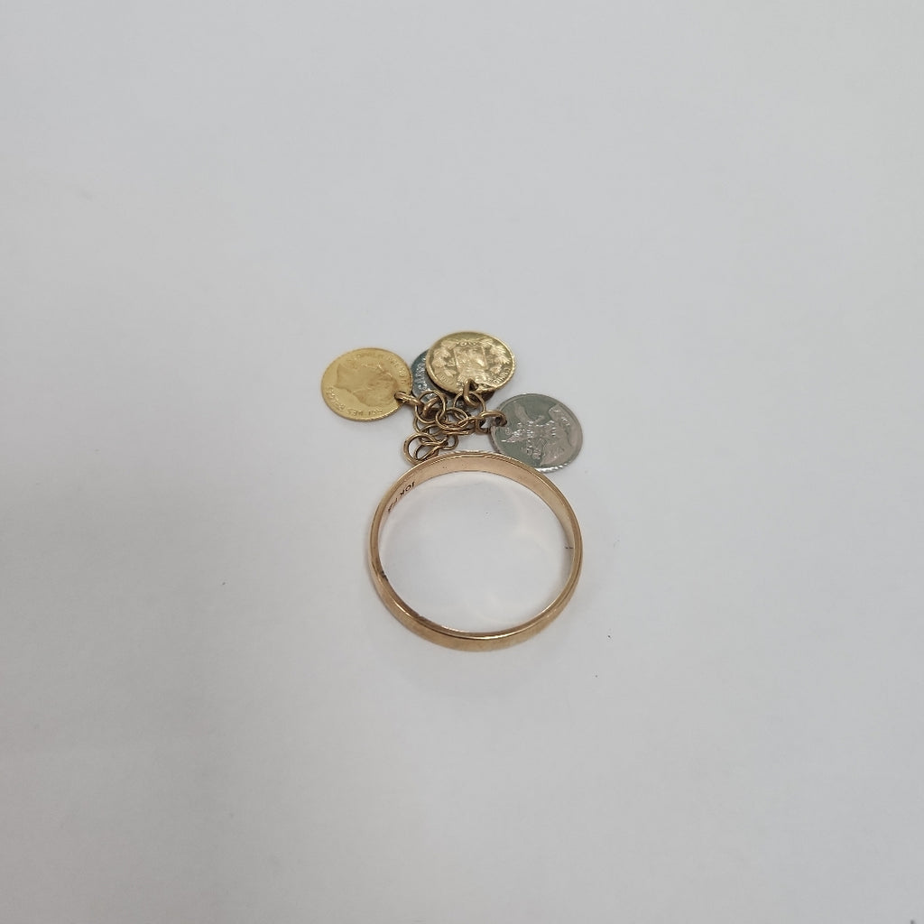 ANILLITO ORO COMBINADO 14 K 3.4 GRMS (SEMINUEVO)